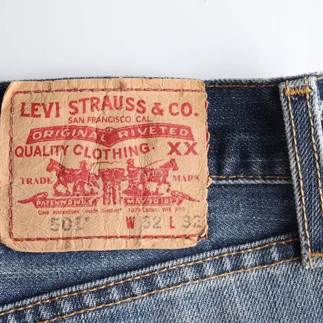 LEVI'S 리바이스 501 반바지 청바지 32 상품이미지5
