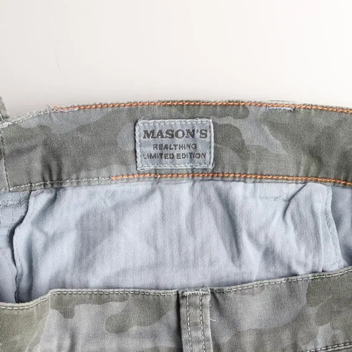 MASON'S 메종 메이슨스 밀리터리 카고 반바지 82-97 상품이미지5