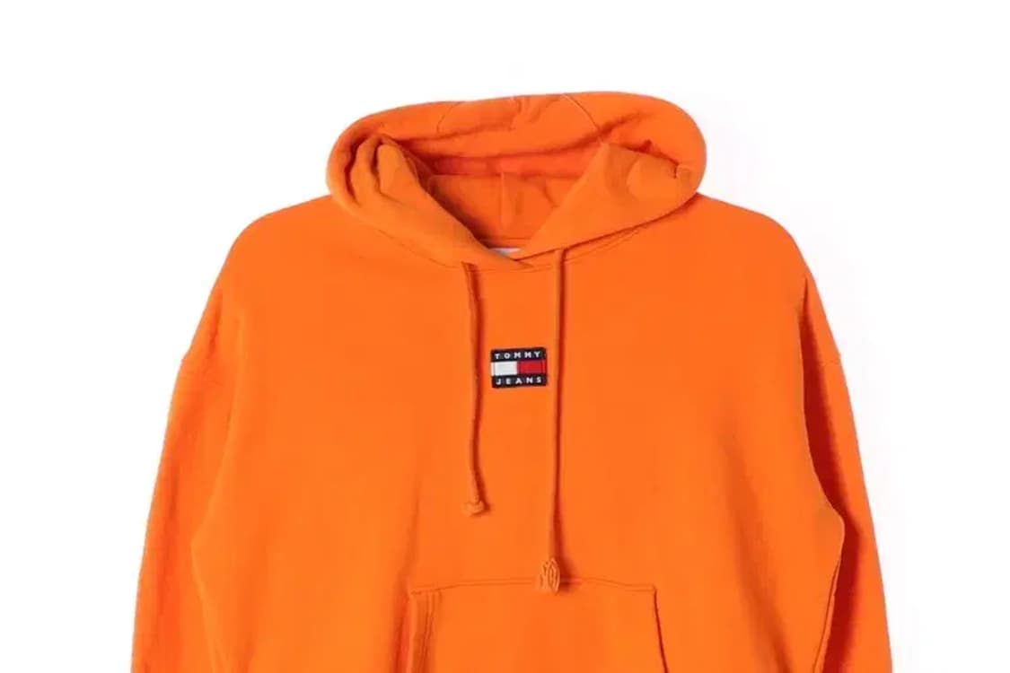 TOMMY JEANS 타미 진스 여성 숏 후드티 M 상품이미지2