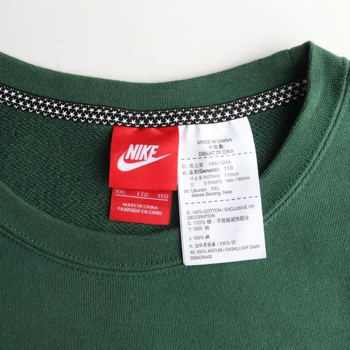 NIKE 나이키 옆지퍼 오픈 아노락 맨투맨 XXL 상품이미지5