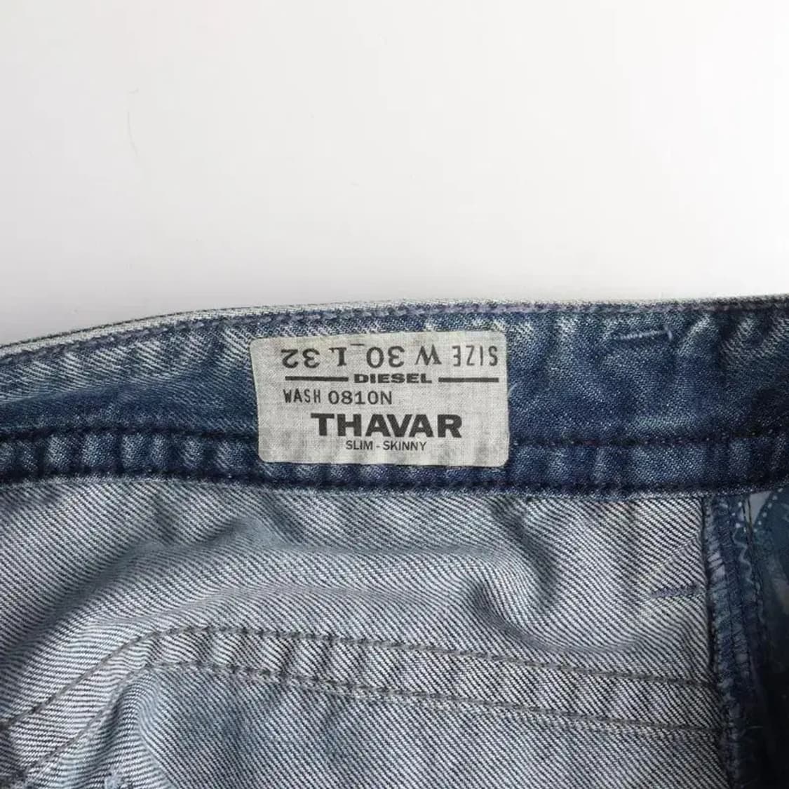 DIESEL 디젤 THAVAR 데미지 워싱 청바지 30 상품이미지7