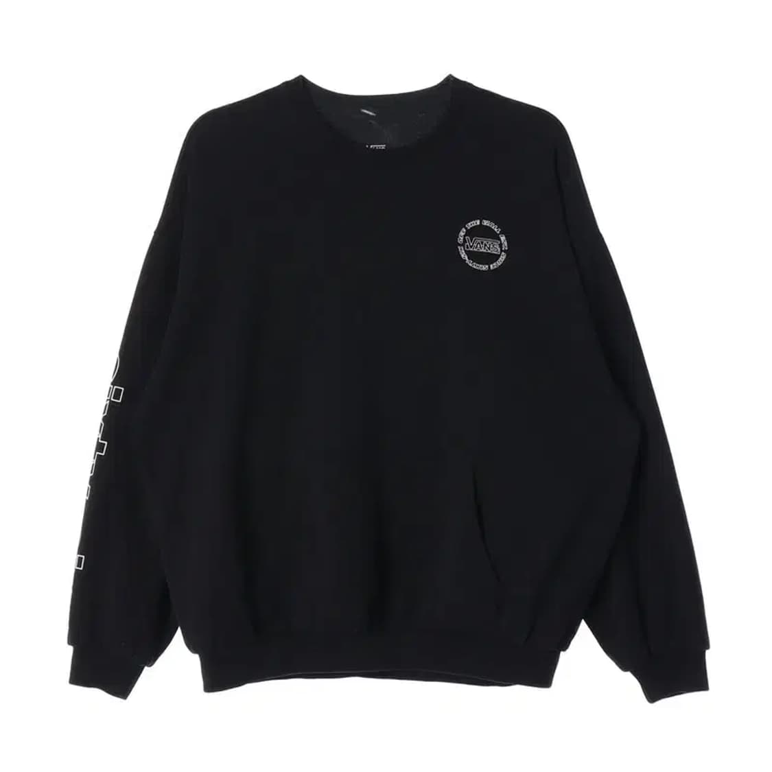 VANS 반스 가슴 팔 로고 아노락 맨투맨 XL 상품이미지1