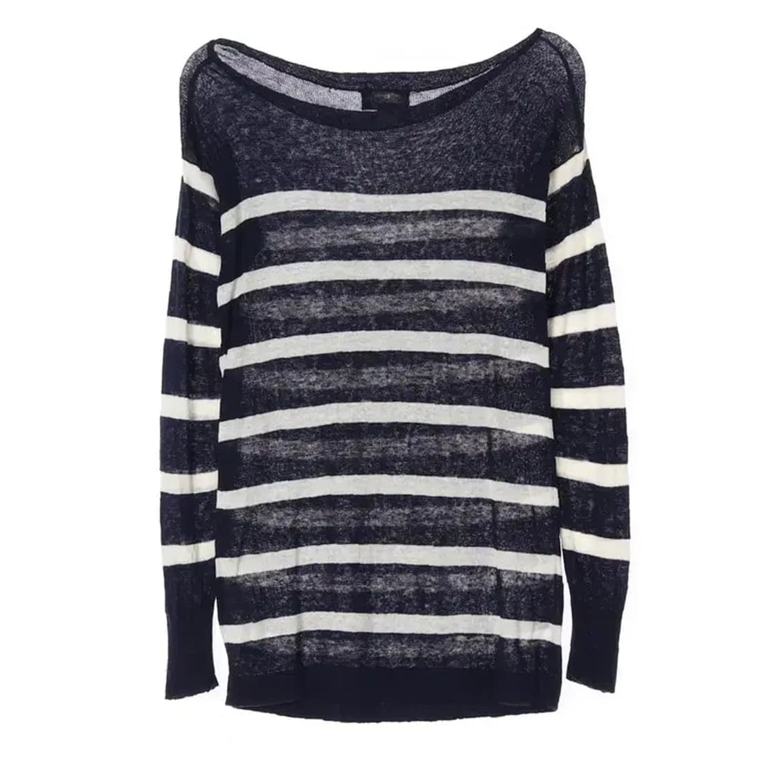 RALPH LAUREN 데님서플라이 얇은 시스루 니트 XS 상품이미지4
