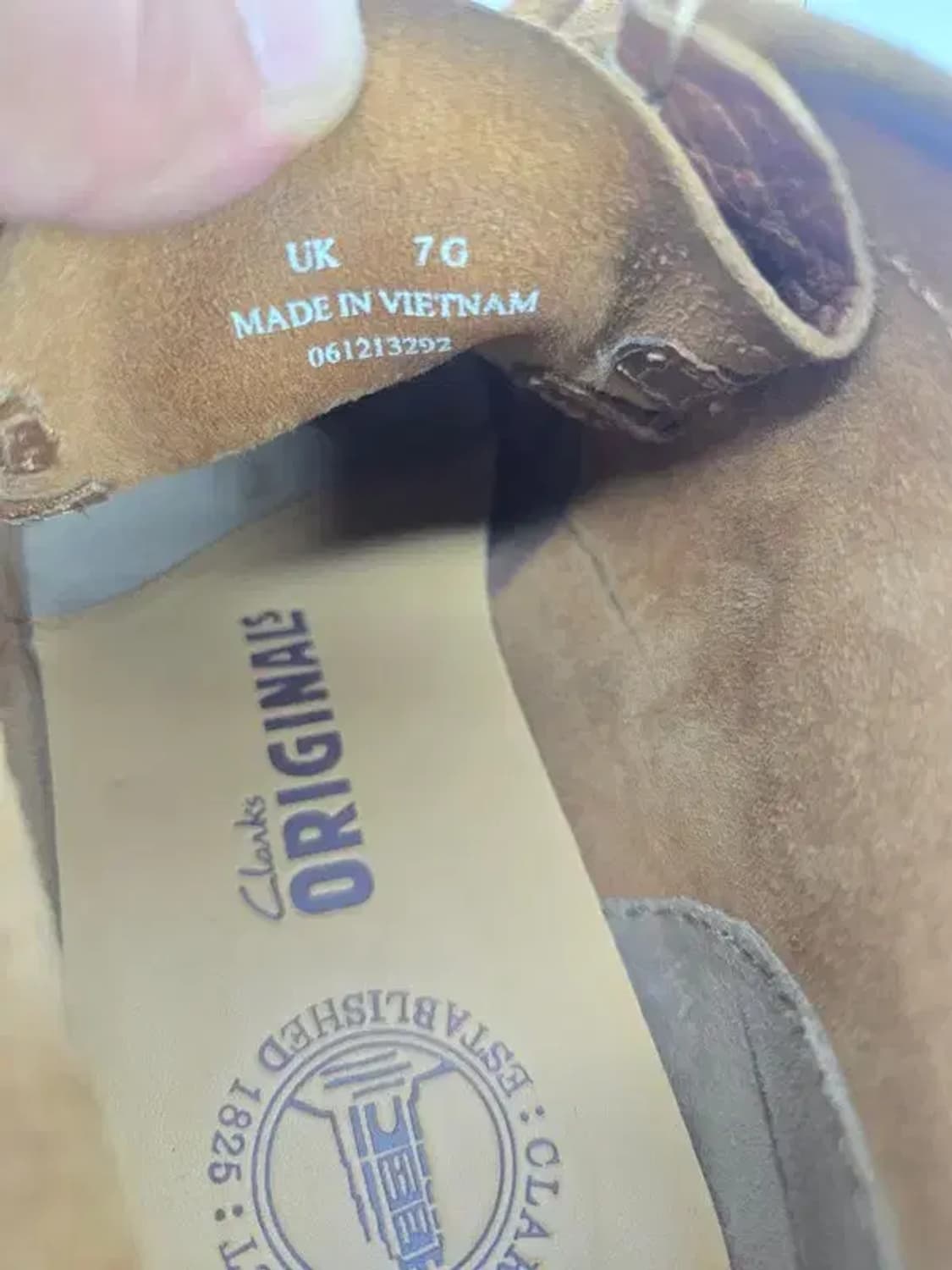 CLARKS ORIGINALS 클락스 오리지널 가죽 7G(250) 상품이미지6