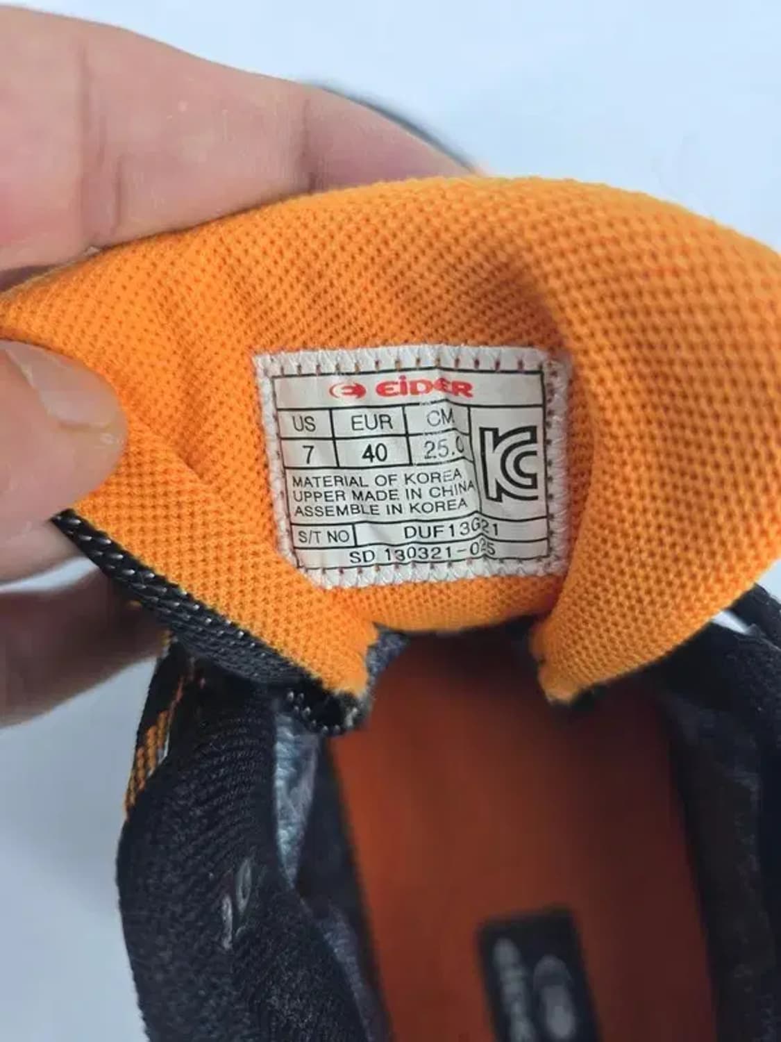 EIDER 아이더 고어텍스 등산화 250 상품이미지6