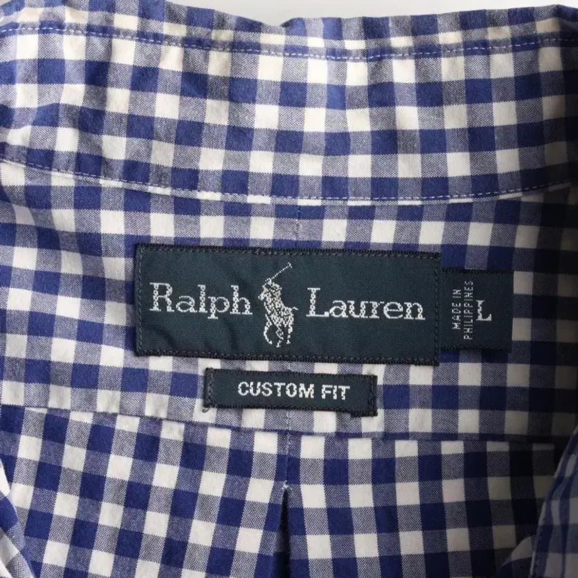 RALPH LAUREN 폴로 랄프로렌 잔체크 셔츠 L 상품이미지5