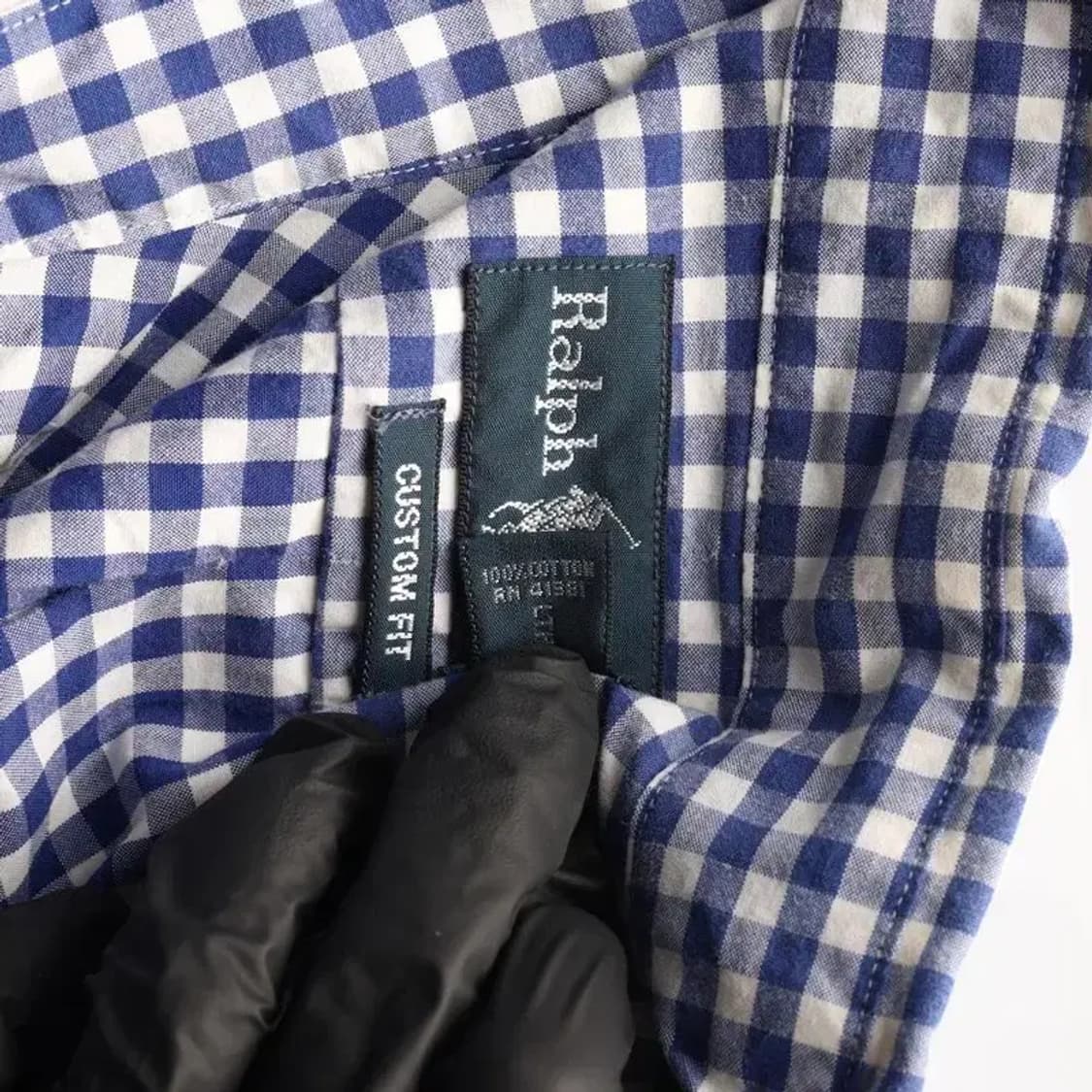 RALPH LAUREN 폴로 랄프로렌 잔체크 셔츠 L 상품이미지6