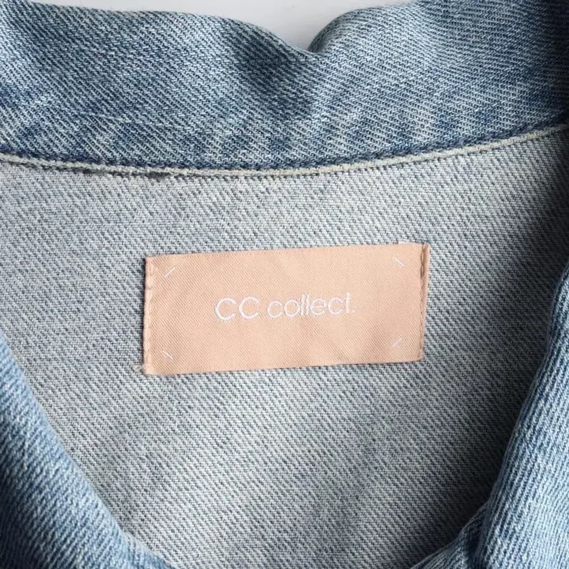 CC COLLECT 씨씨콜렉트 데님 자켓 청자켓 팔분리 S 상품이미지5