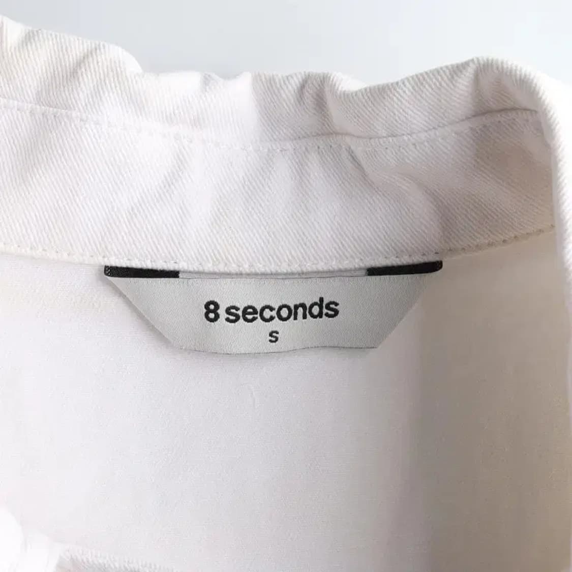 8 SECONDS 에잇세컨즈 크롭 셔츠 블라우스 S 상품이미지6