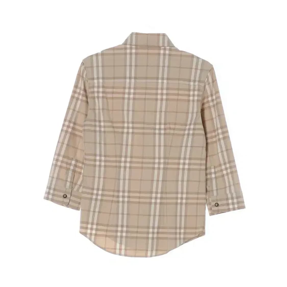 BURBERRY 버버리 7-9부 체크 셔츠 XS 상품이미지4