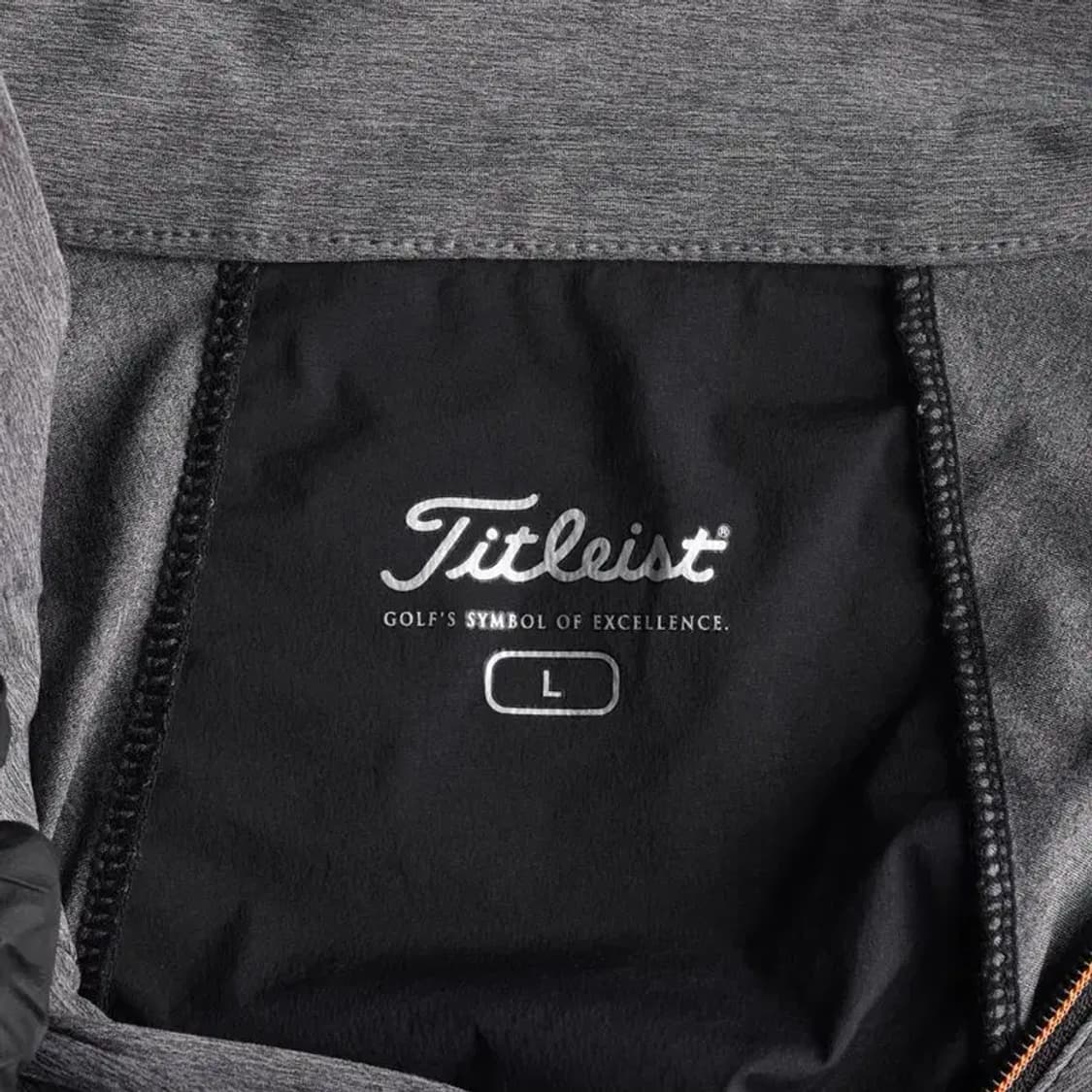 TITLEIST 타이틀리스트 반집업 티셔츠 얇은소재 L 상품이미지5