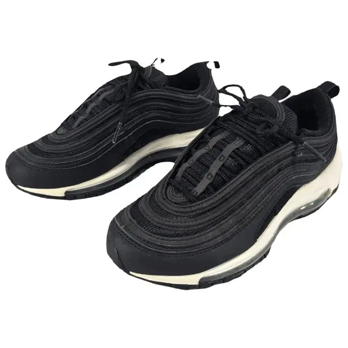 NIKE 나이키 에어맥스97 블랙화이트 운동화 235 상품이미지1
