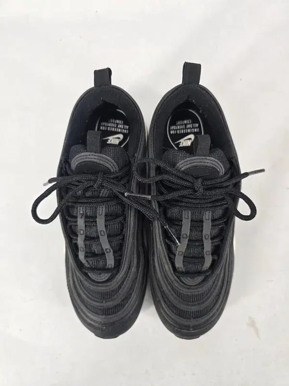 NIKE 나이키 에어맥스97 블랙화이트 운동화 235 상품이미지3