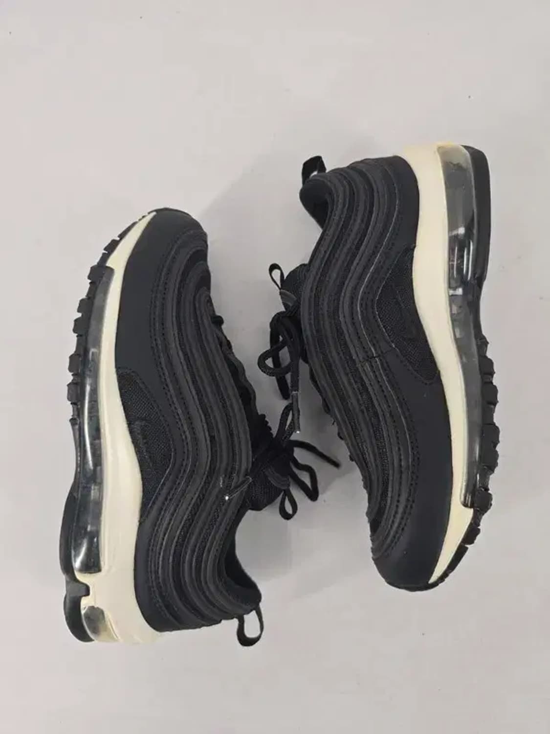 NIKE 나이키 에어맥스97 블랙화이트 운동화 235 상품이미지4