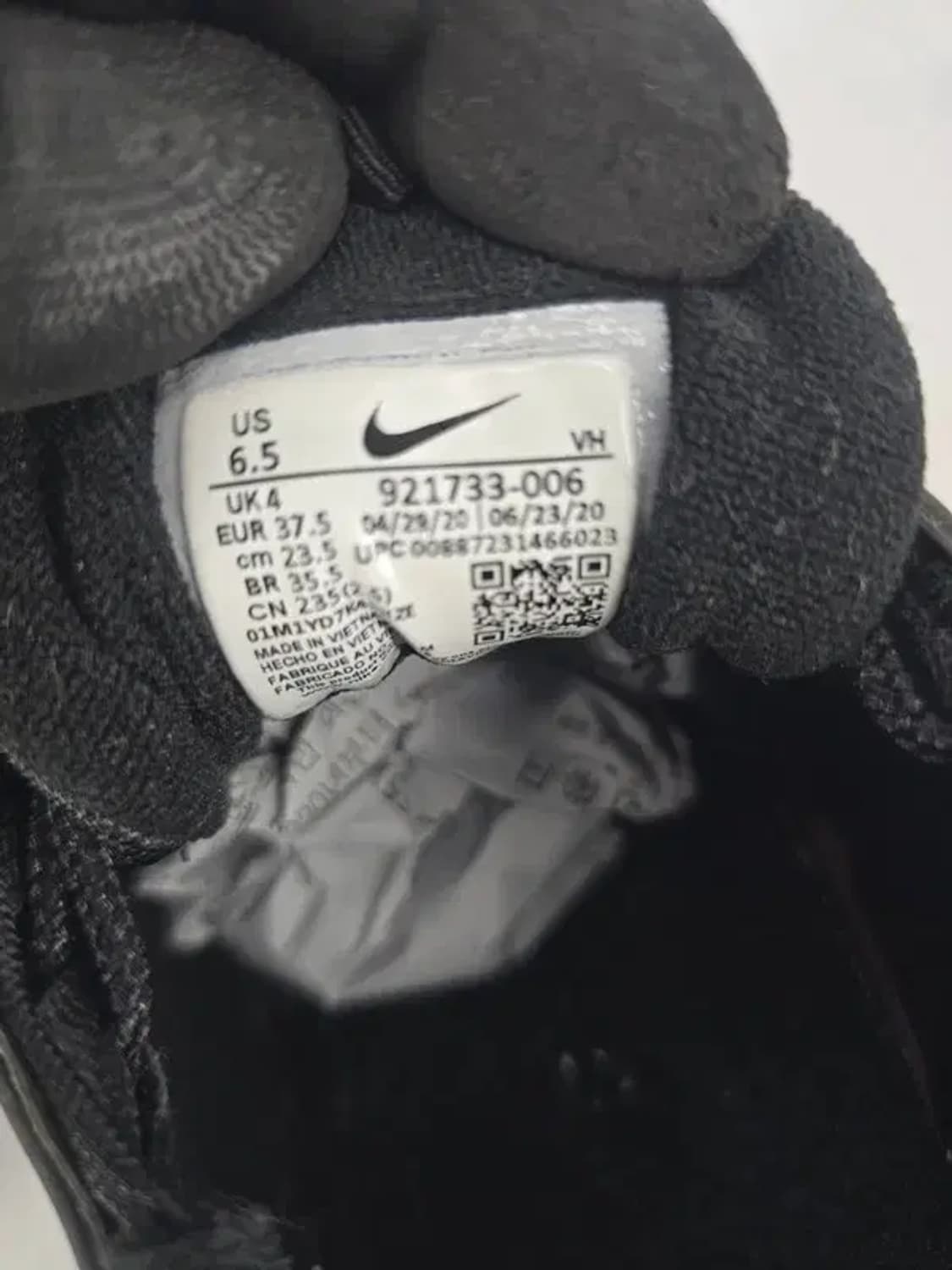 NIKE 나이키 에어맥스97 블랙화이트 운동화 235 상품이미지6