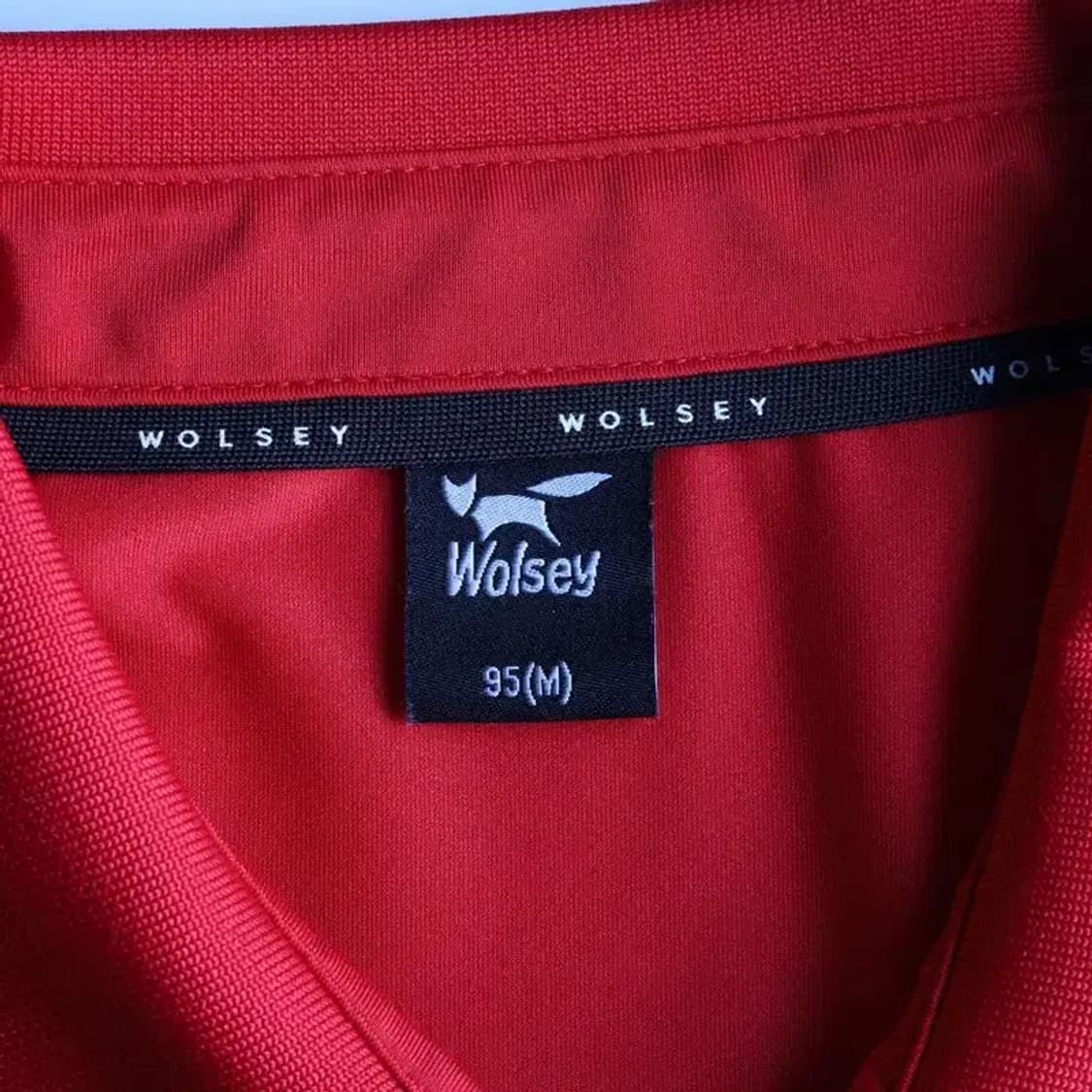 WOLSEY 울시 스판 레드 카라티 95 상품이미지5