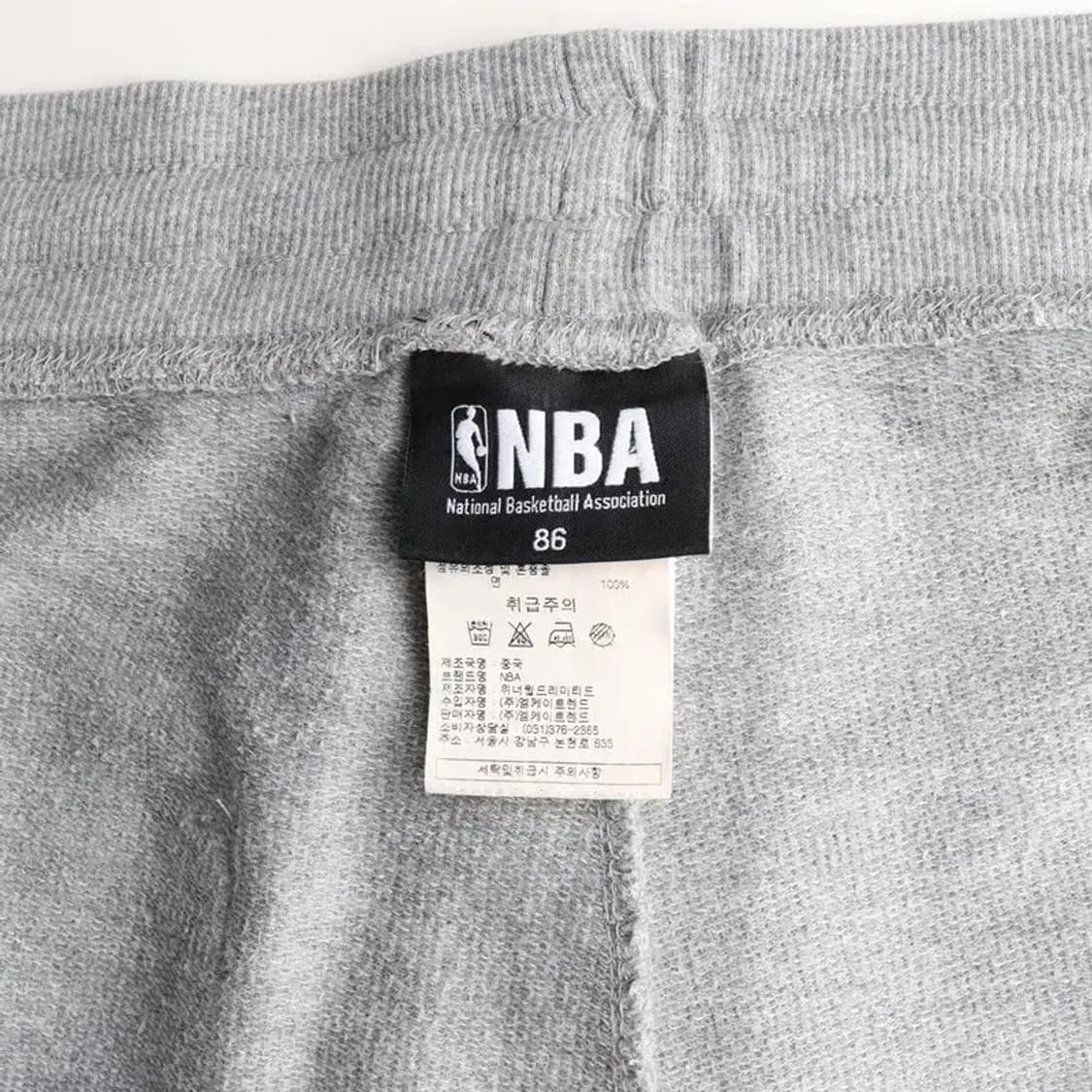 NBA 엔비에이 밴딩 면 반바지 운동바지 86 상품이미지5