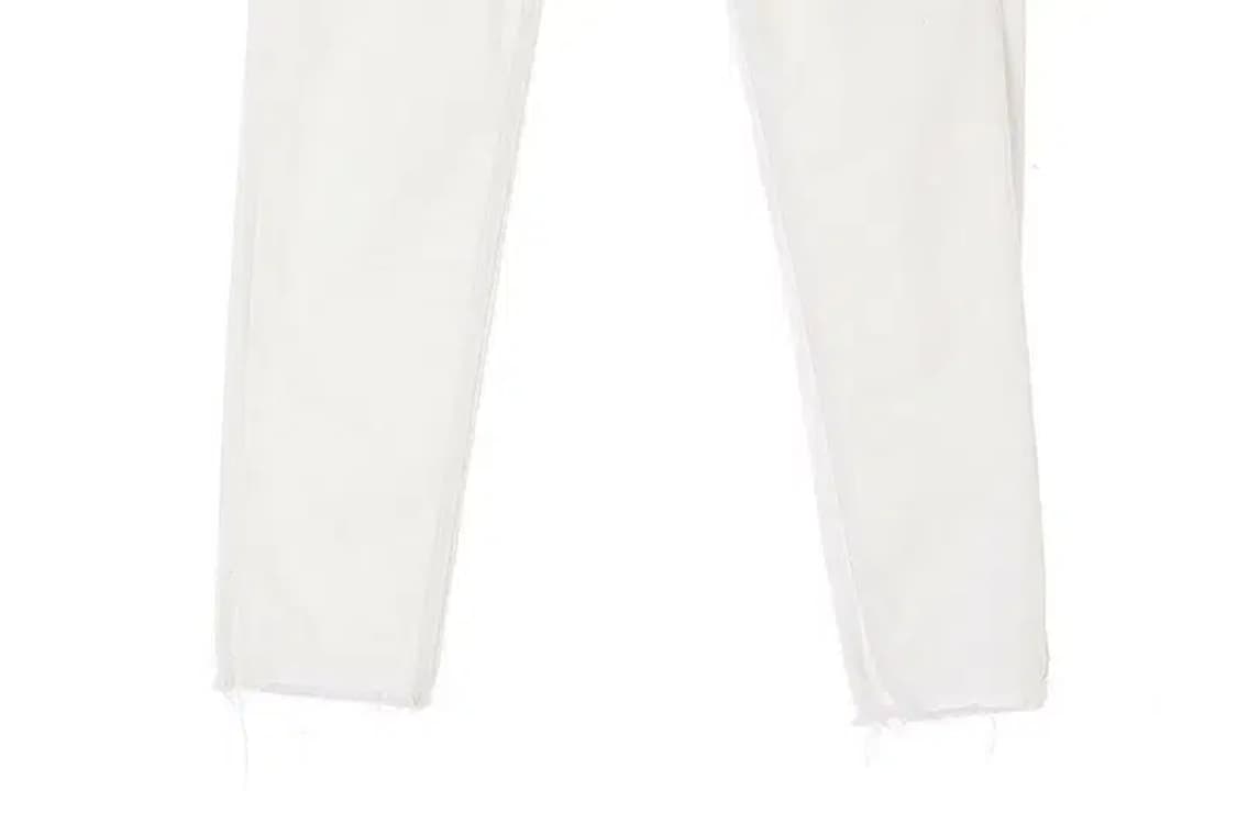 CALVIN KLEIN 캘빈클라인 무릎위포켓 화이트 청바지 28 상품이미지4