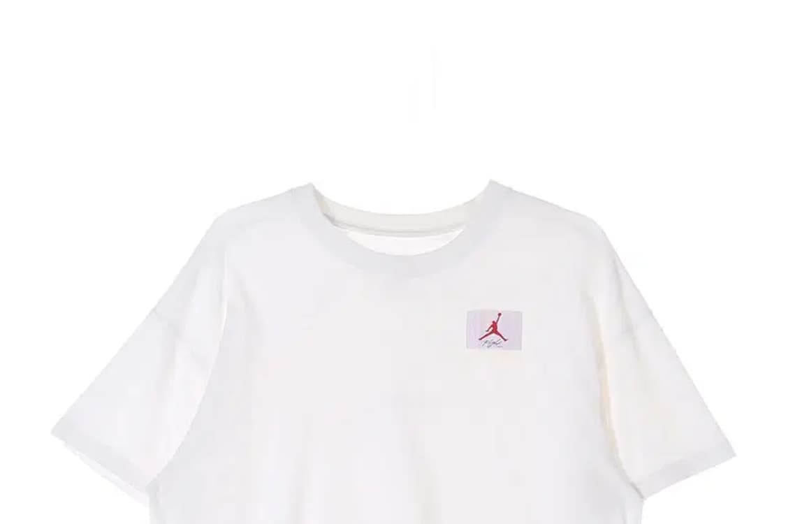 JORDAN 조던 NIKE 여성 크롭 반팔 티 L 상품이미지2