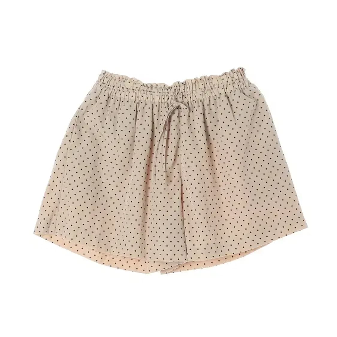 UNIQLO 유니클로 땡땡이 밴딩허리끈 반바지 M 상품이미지1