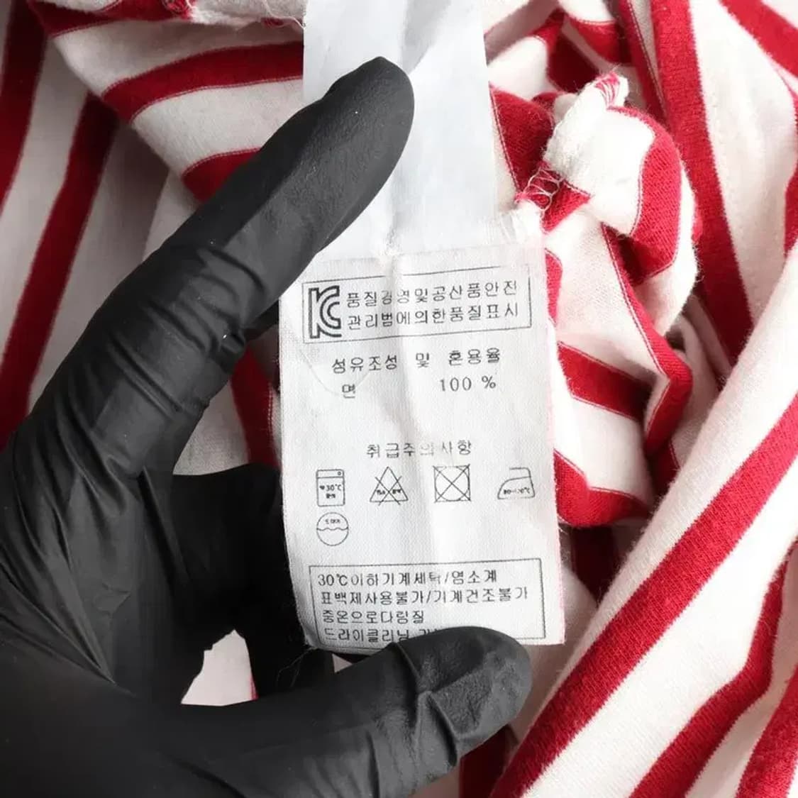 SAINT JAMES 세인트제임스 레드 긴팔 티 XS 상품이미지6