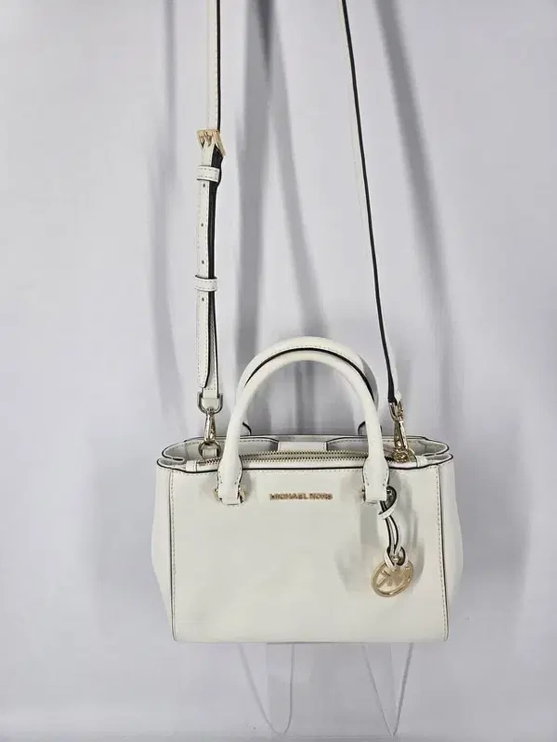 MICHAEL KORS 마이클코어스 화이트 토트백 숄더백 상품이미지5