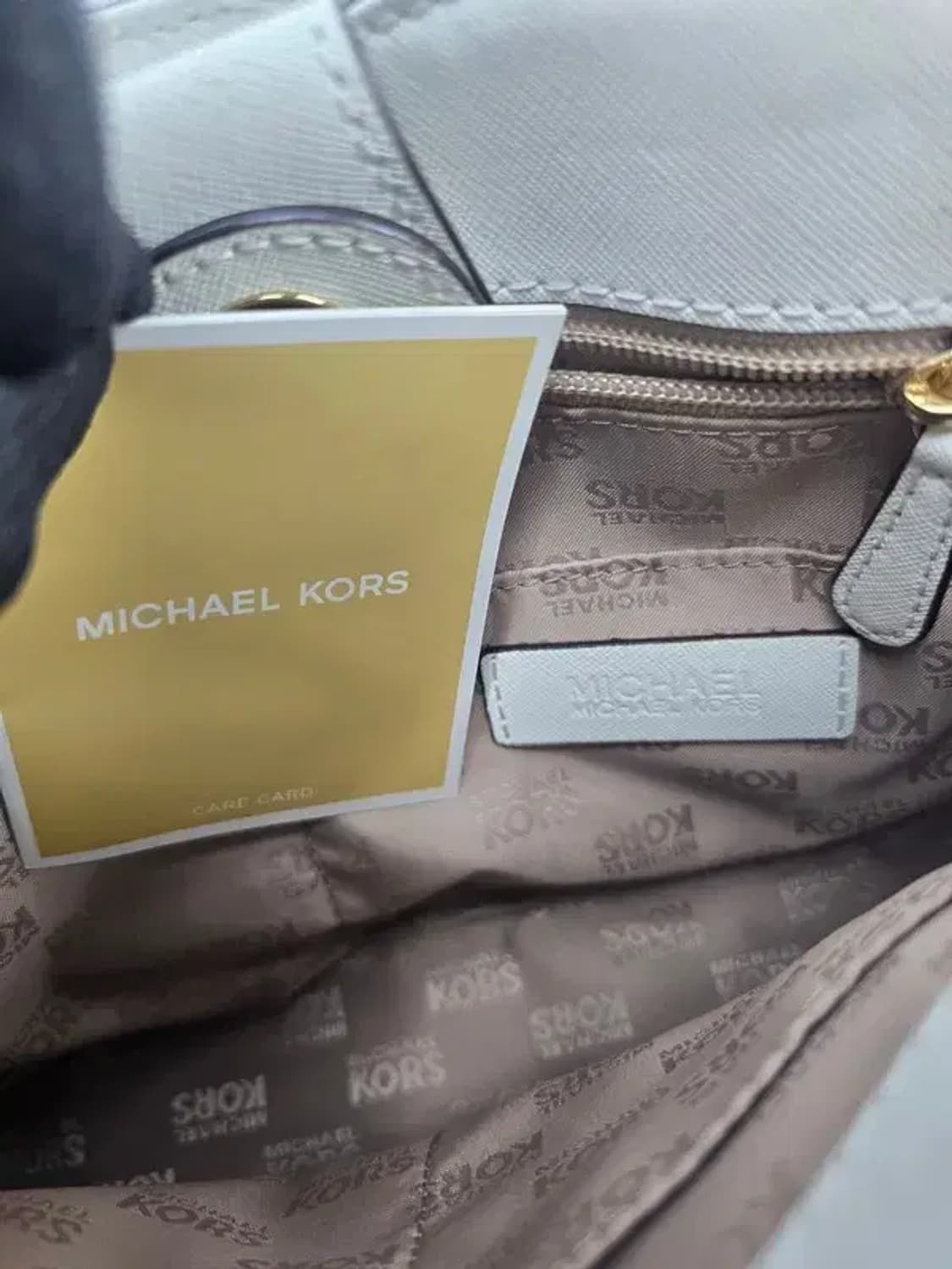 MICHAEL KORS 마이클코어스 화이트 토트백 숄더백 상품이미지6