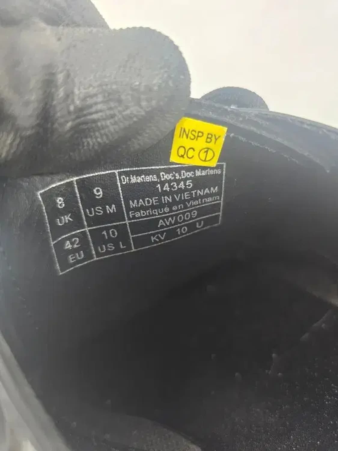 DR.MARTENS 닥터마틴 14345 3홀 EU42/UK8 상품이미지6