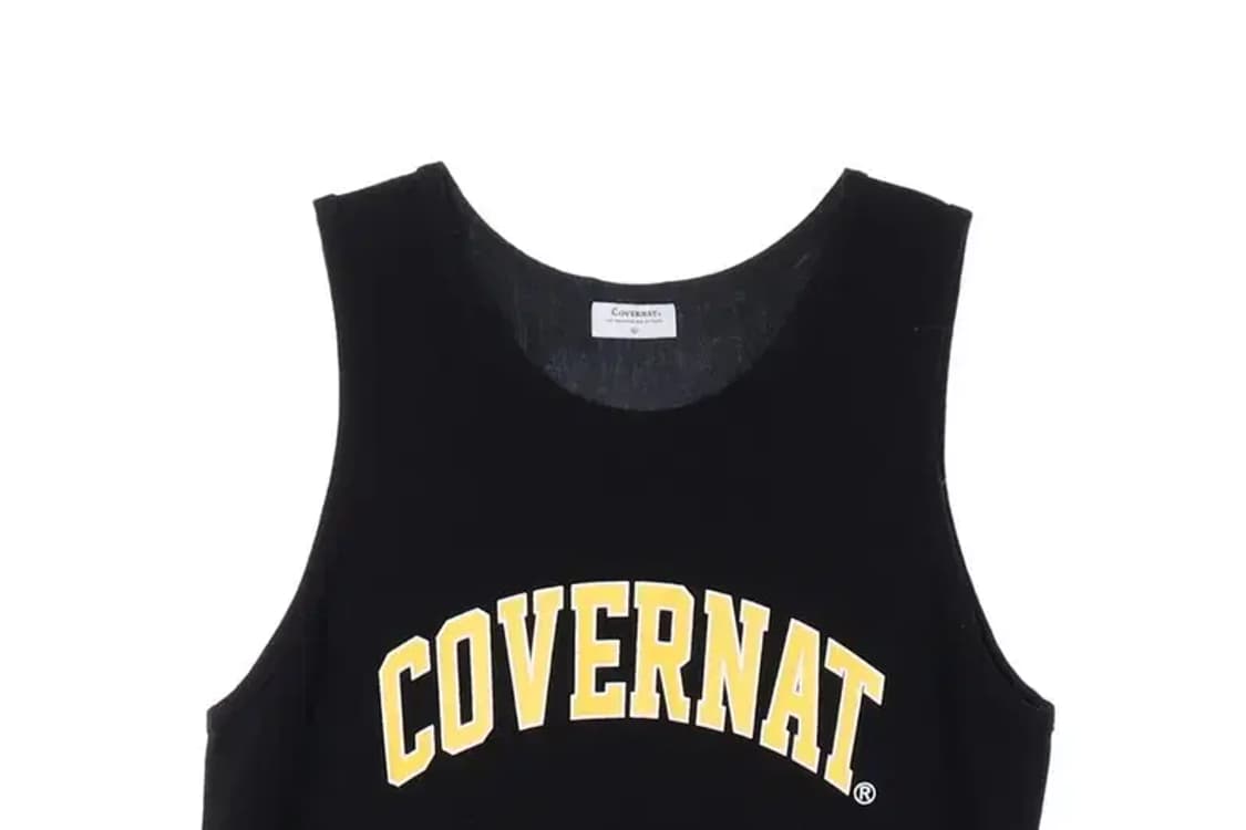 COVERNAT 커버낫 블랙 민소매 티 XL 상품이미지2