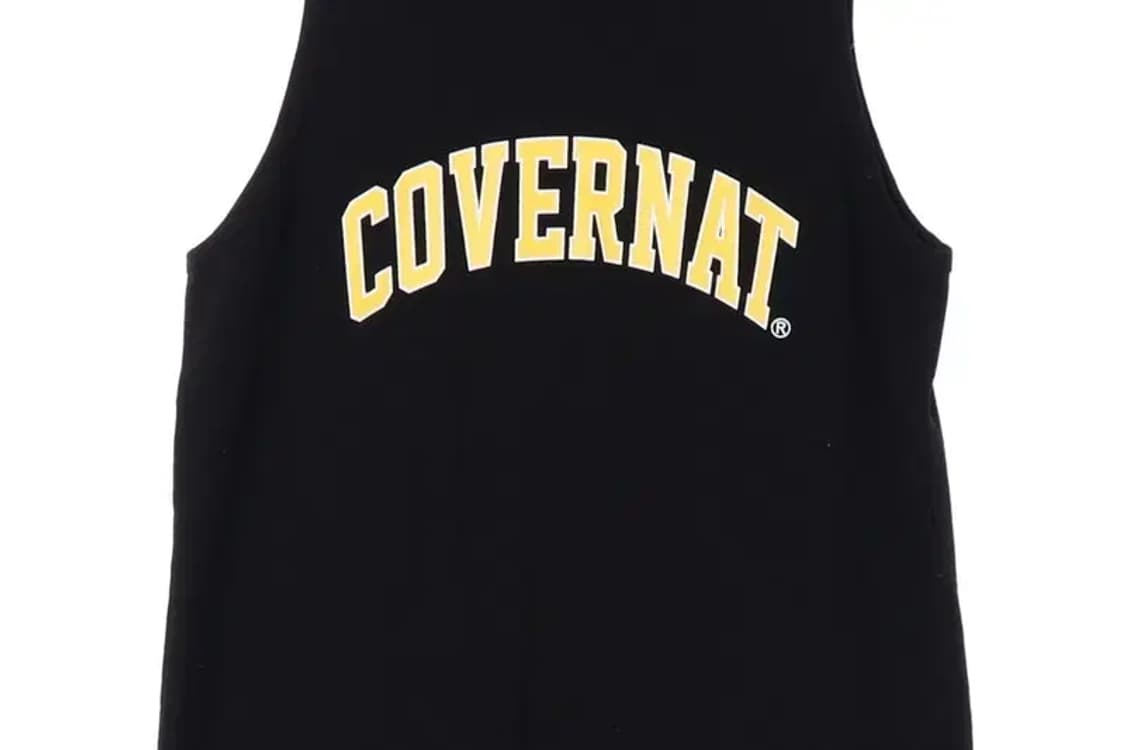 COVERNAT 커버낫 블랙 민소매 티 XL 상품이미지3