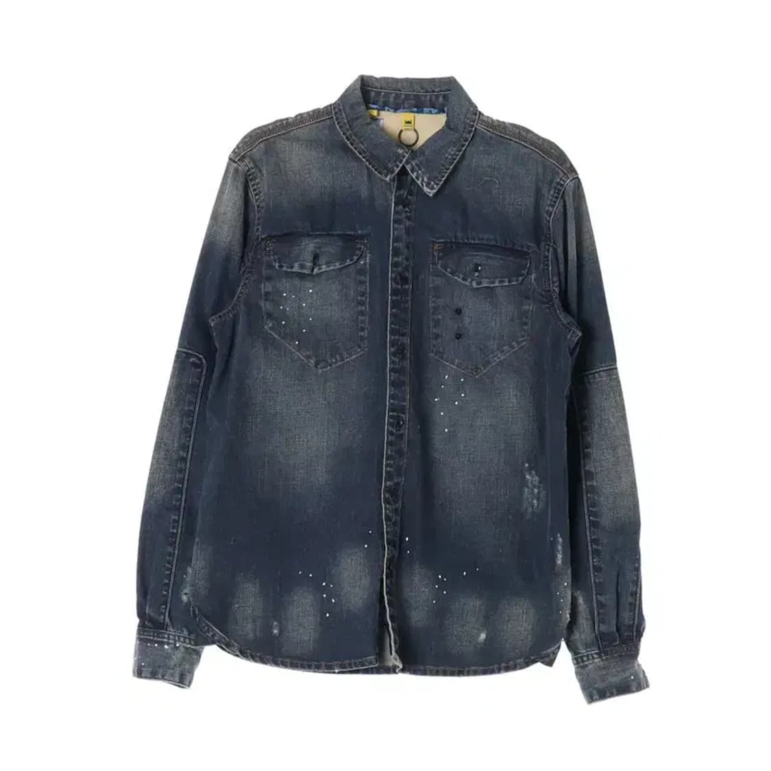 G-STAR RAW 지스타로우 페인팅 데님 셔츠 XL 상품이미지1