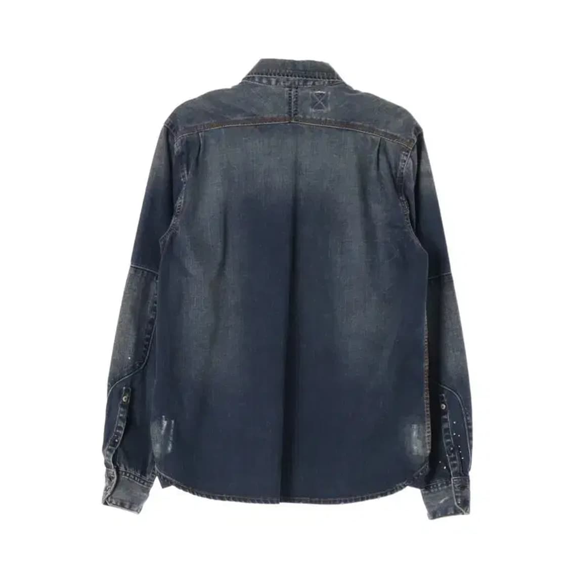 G-STAR RAW 지스타로우 페인팅 데님 셔츠 XL 상품이미지4