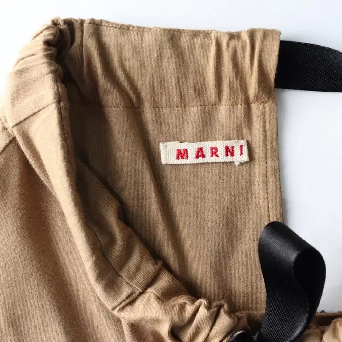 MARNI 마르니 끈디테일 포켓 원피스 40 상품이미지6