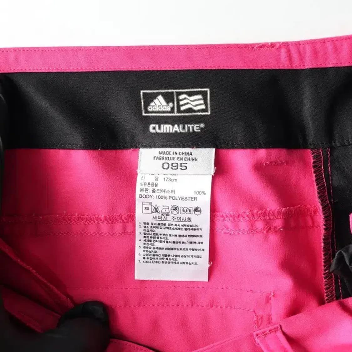 ADIDAS 아디다스 골프 핑크 숏 반바지 95 상품이미지5