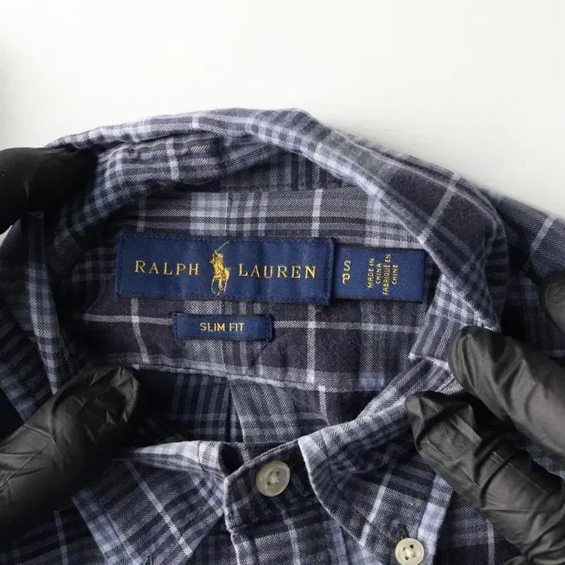 RALPH LAUREN 랄프로렌 폴로 체크 셔츠 S 상품이미지5