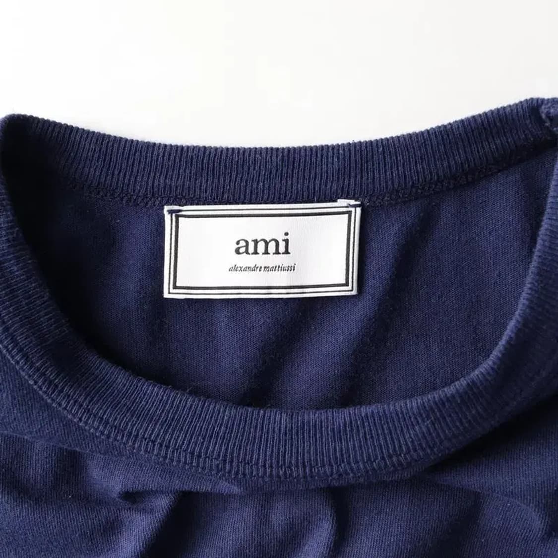 AMI 아미 F.AMI.LY 로고 반팔 티 003(95) 상품이미지5