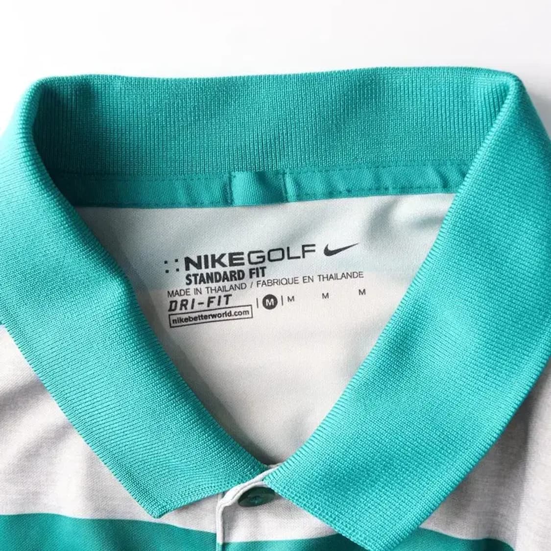 NIKE GOLF 나이키골프 굵은 스트라이프 카라티 M 상품이미지5