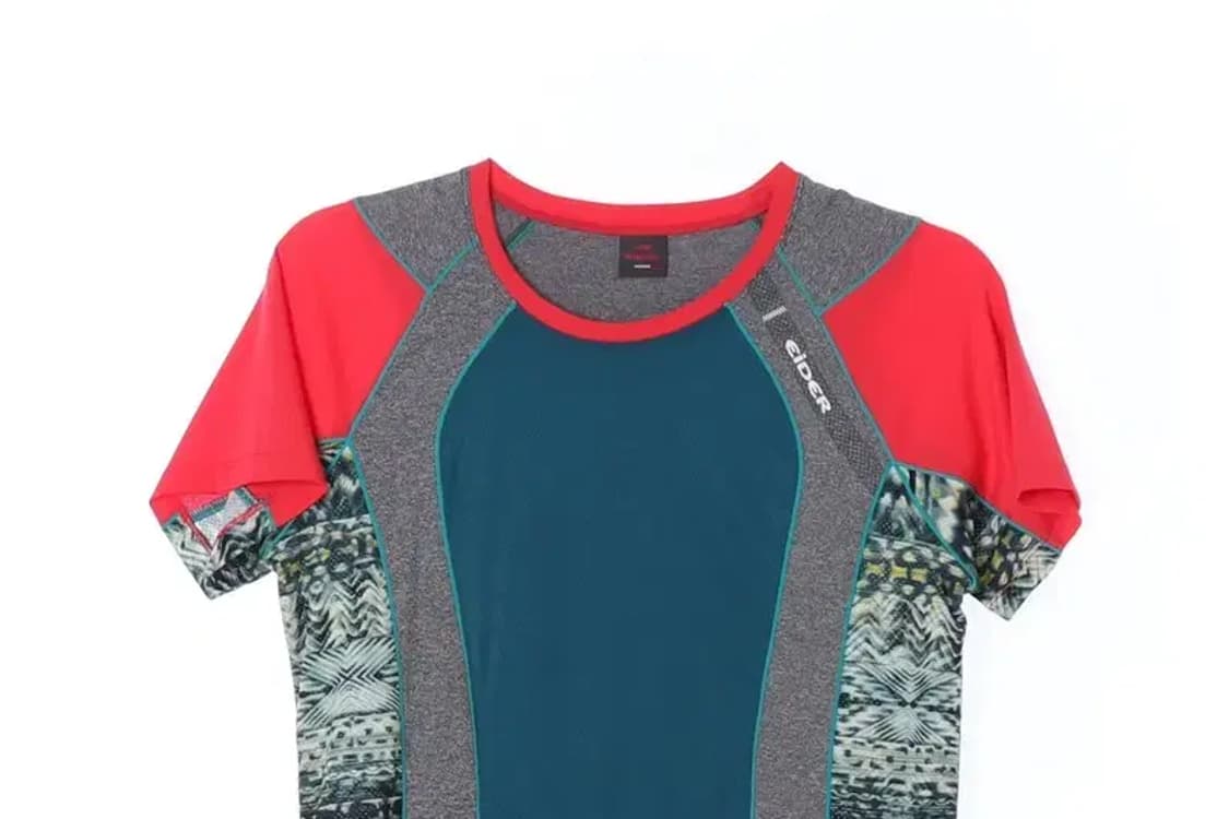 EIDER 아이더 등산 기능성 스판 반팔 티 L 상품이미지2
