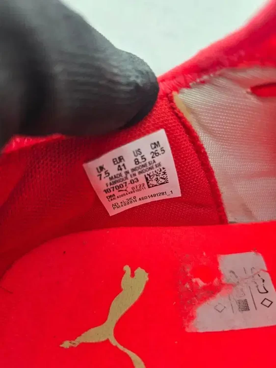 PUMA 퓨마 풋살화 퓨쳐 Z 4.4 TT 축구화 265 상품이미지6