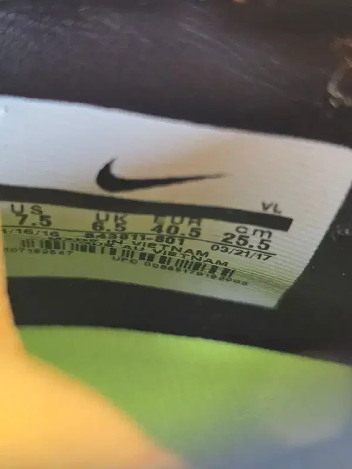 NIKE 나이키 마지스타 오든2 AG 축구화 255 상품이미지6