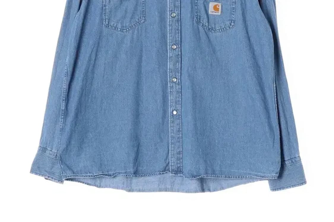 CARHARTT 칼하트 코듀로이 카라 데님 셔츠 XL 상품이미지3