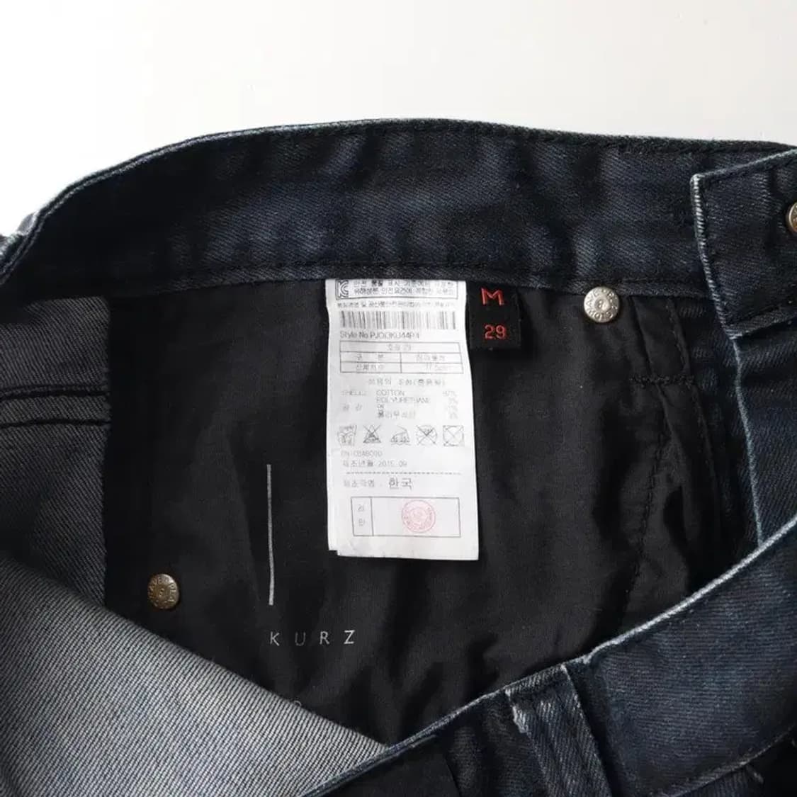 PLAC 플랙 남성 빈티지 워싱 청바지 29 상품이미지7