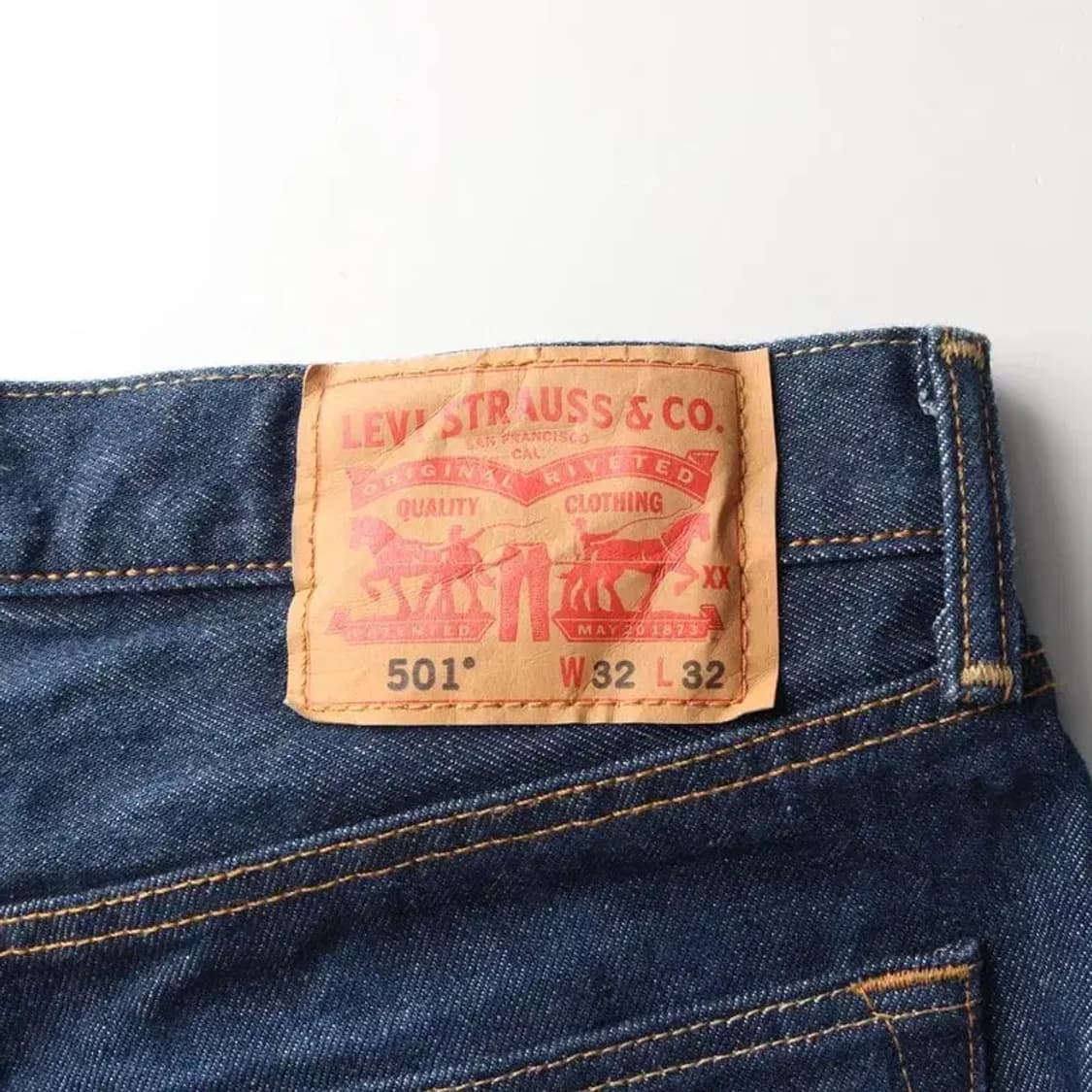 LEVI'S 리바이스 501 진청 청바지 32 상품이미지6