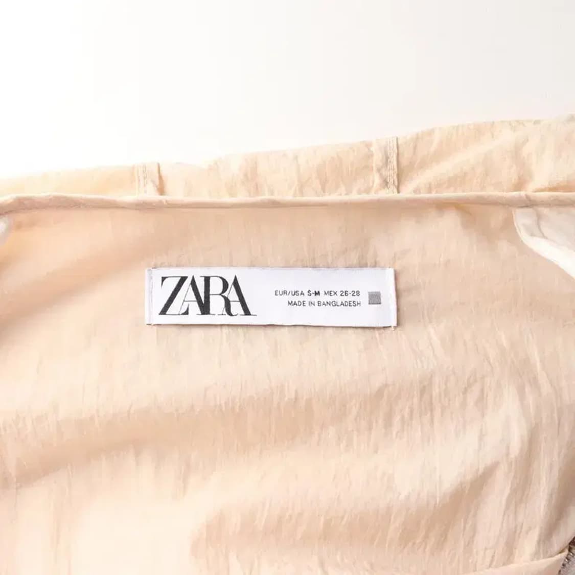 ZARA 자라 얇은 롱 후드 바람막이 자켓 S-M 상품이미지7