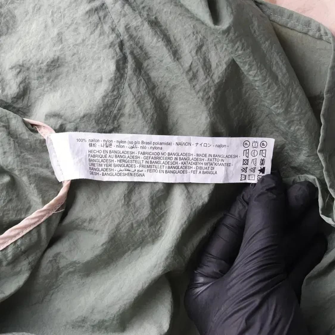 ZARA 자라 얇은 롱 후드 바람막이 자켓 S-M 상품이미지8