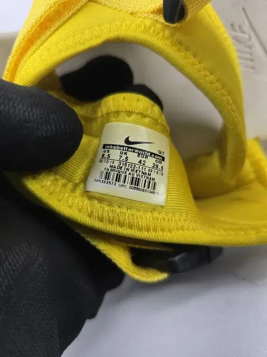 NIKE 나이키 에어 720 남성 샌들 옐로우 265 상품이미지6