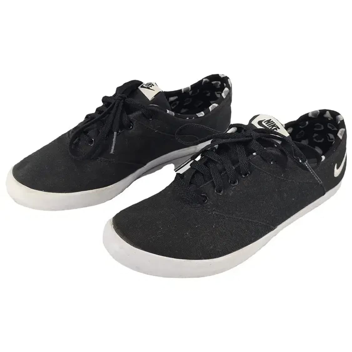 (235) NIKE 나이키 미니 스니커 캔버스 블랙 상품이미지1