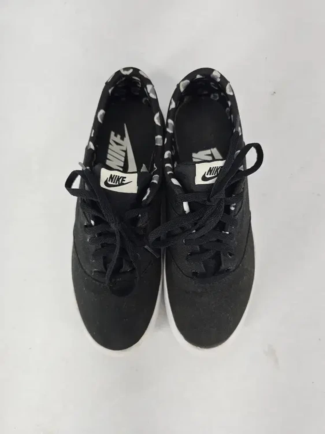 (235) NIKE 나이키 미니 스니커 캔버스 블랙 상품이미지3