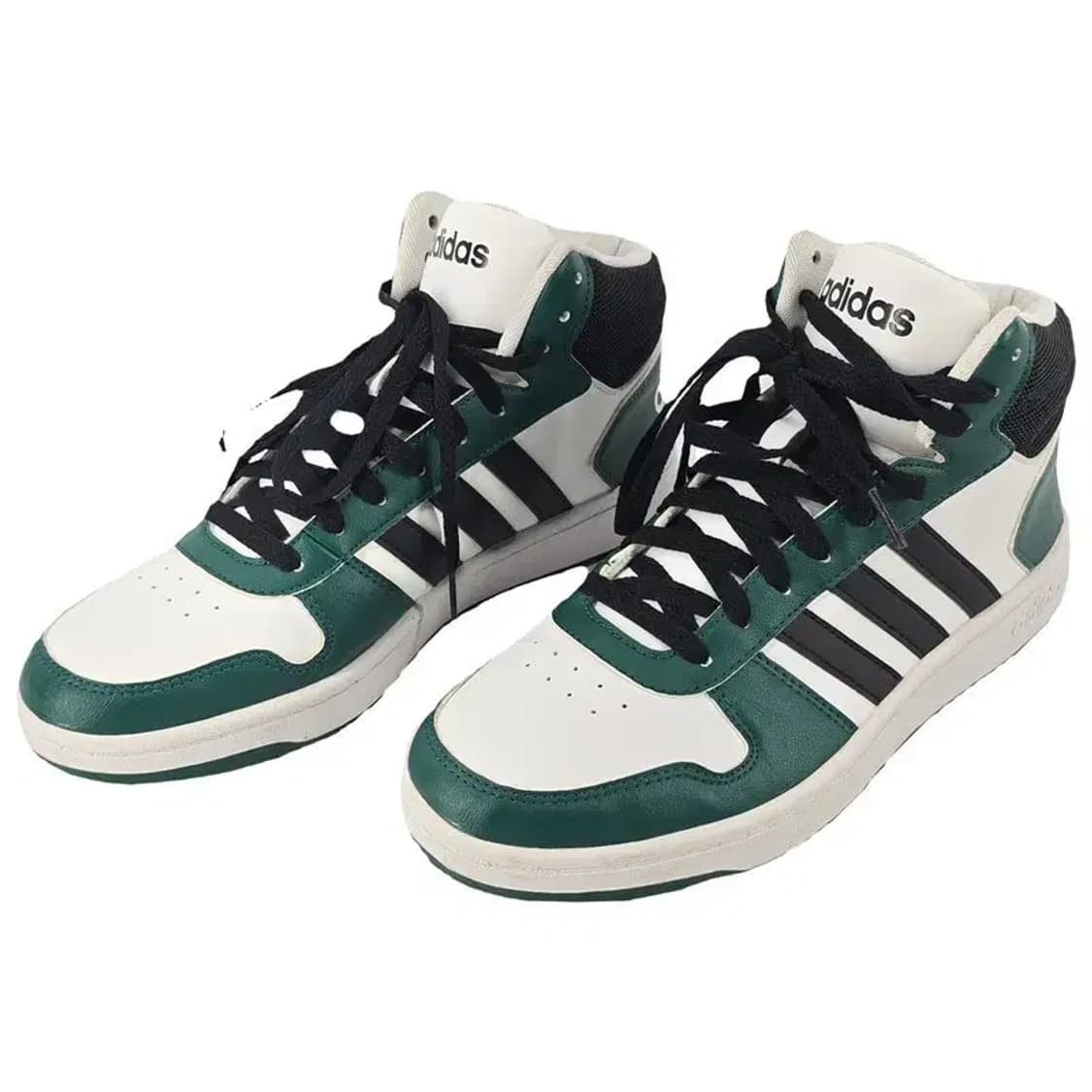 265) ADIDAS 아디다스 훕스 2.0 미드 그린 상품이미지1