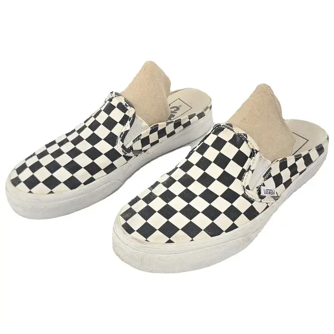235) VANS 반스 체커보드 뮬 슬립온 상품이미지1